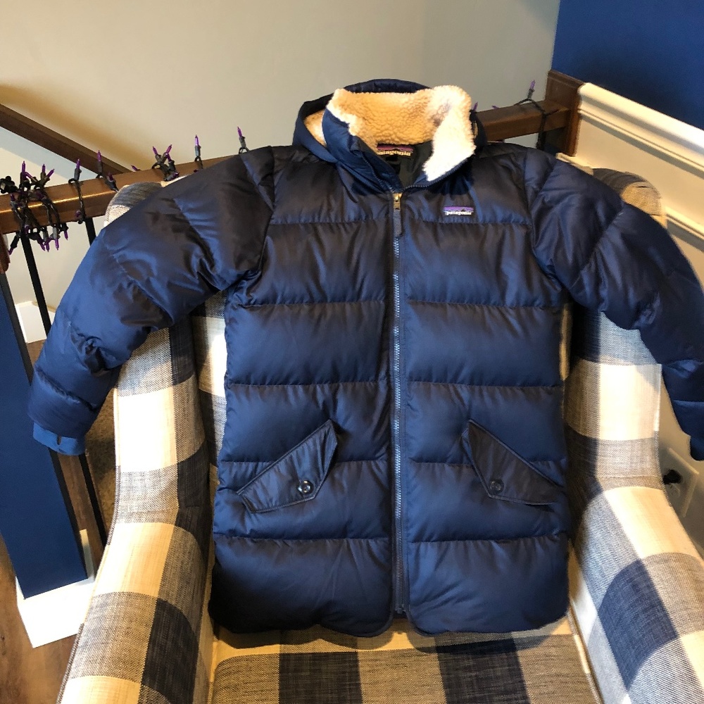 Kids Patagonia Down Parka Size (14)